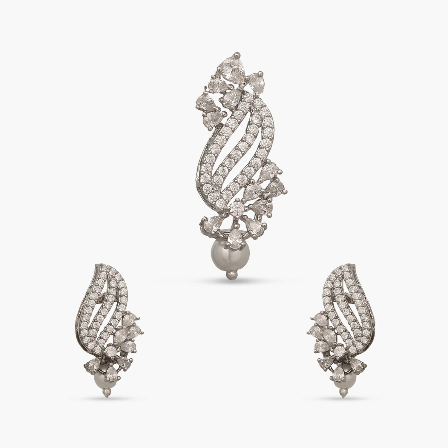 Pamela Nakshatra CZ Pendant Set