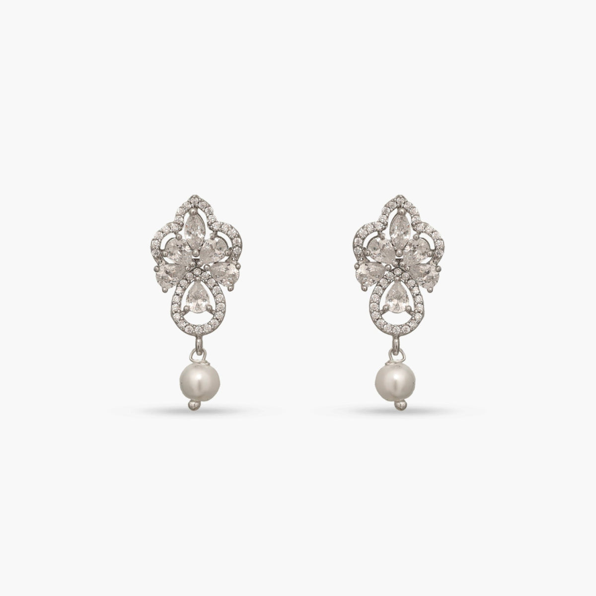 Pearl Dew Nakshatra CZ Pendant Set