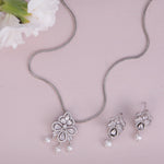 Pearl Dew Nakshatra CZ Pendant Set