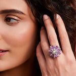 Aubrey CZ Cocktail Ring