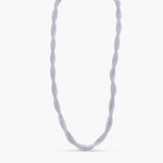 Twisted Mesh Chain Necklace
