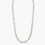 Twisted Mesh Chain Necklace
