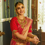 Gayatri Antique Temple Bridal Set