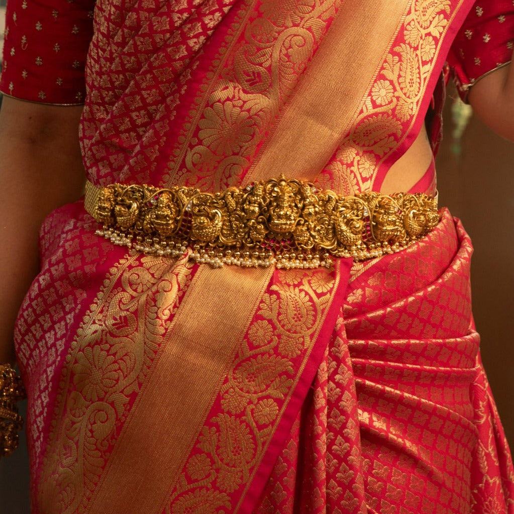 Susma Antique Kempu Waistband