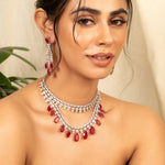 Ruihi Nakshatra CZ Layered Necklace Set