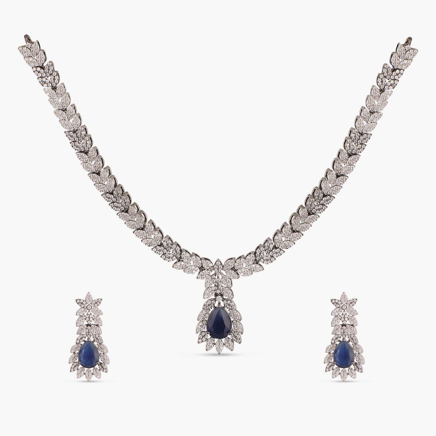 Helia Nakshatra CZ Necklace Set 