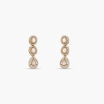Classic Polki Tennis Necklace Set