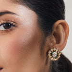 Cynara Kundan Stud Earrings