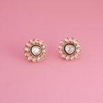 Cynara Kundan Stud Earrings