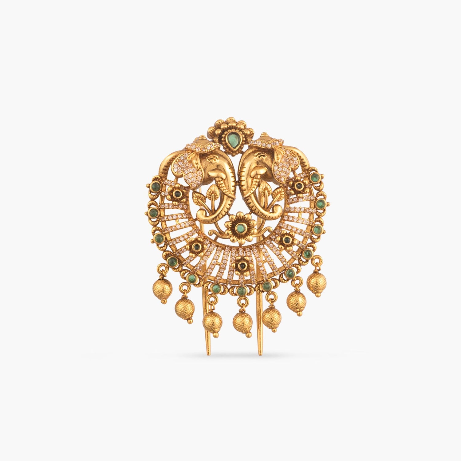 Urvi Antique Hair Brooch