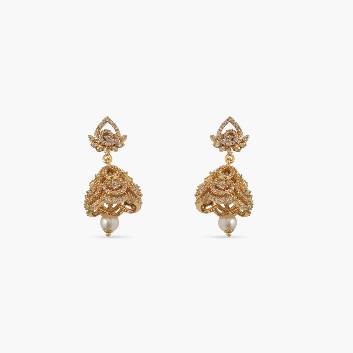 Ryan Nakshatra CZ Jhumkis