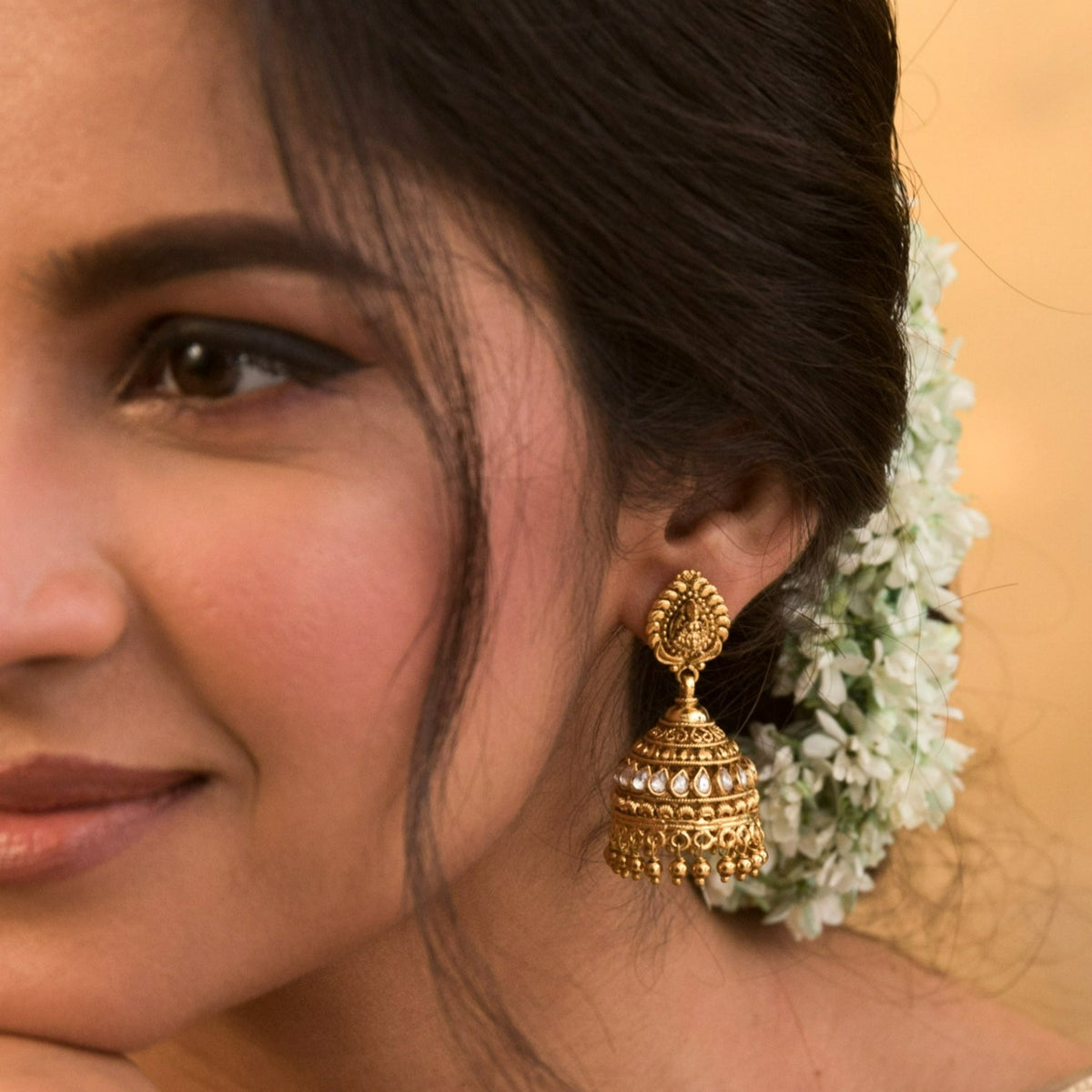 Sobha Antique Jhumki Earrings