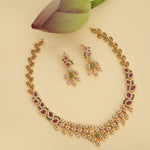 Prisha Delicate Antique Necklace Set