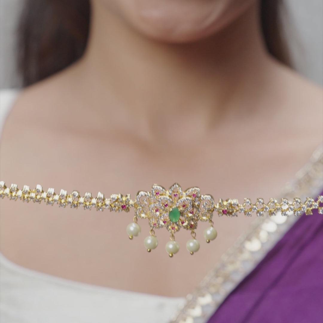 Beli Nakshatra CZ Necklace Set