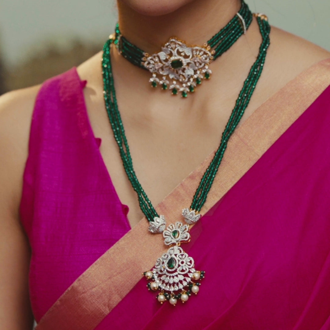 Amira Nakshatra CZ Necklace