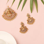 Saumya Antique Temple Pendant Set