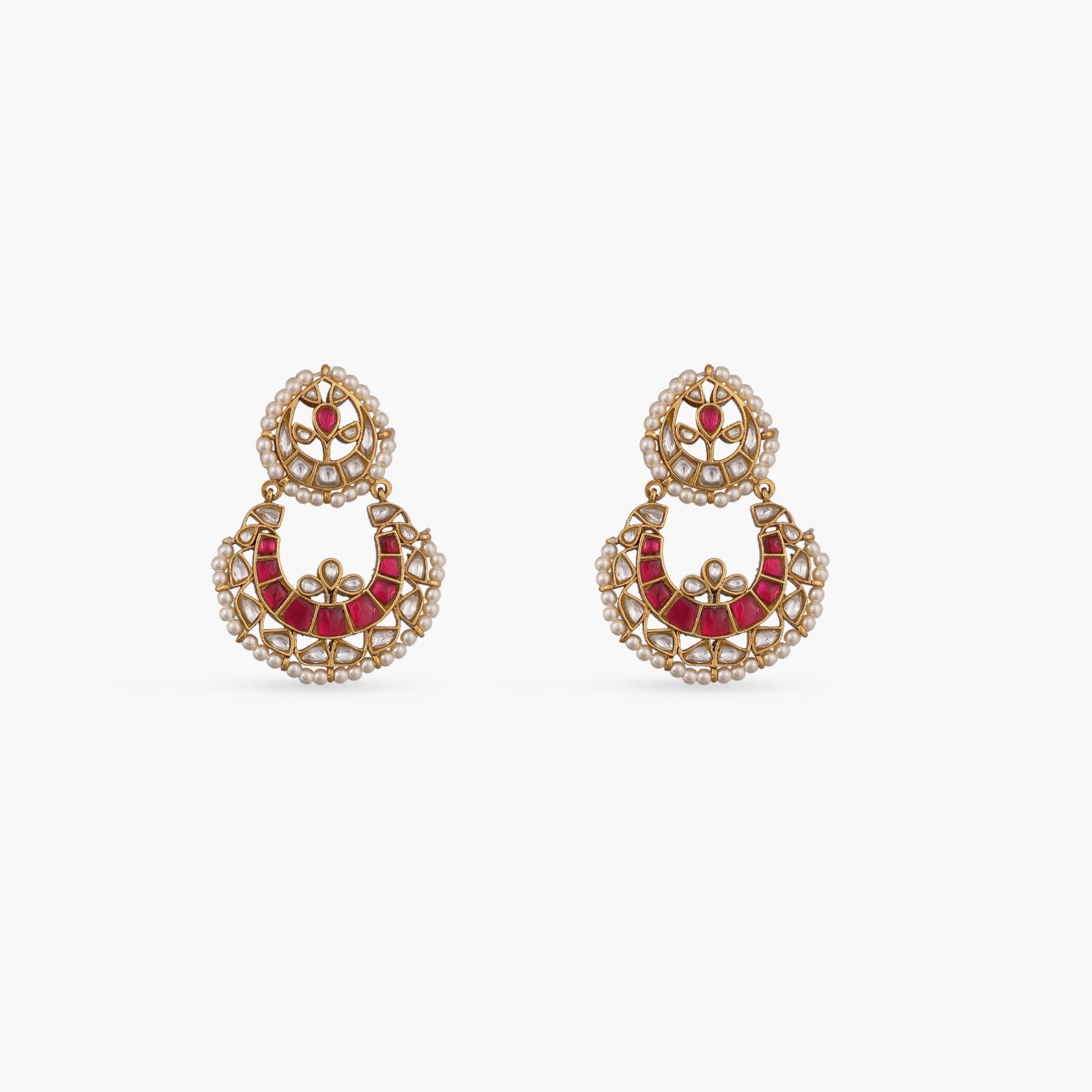 Joyalukkas Women's & Girl's Zenina Collection 22K Yellow Gold Earrings :  Amazon.in: Fashion