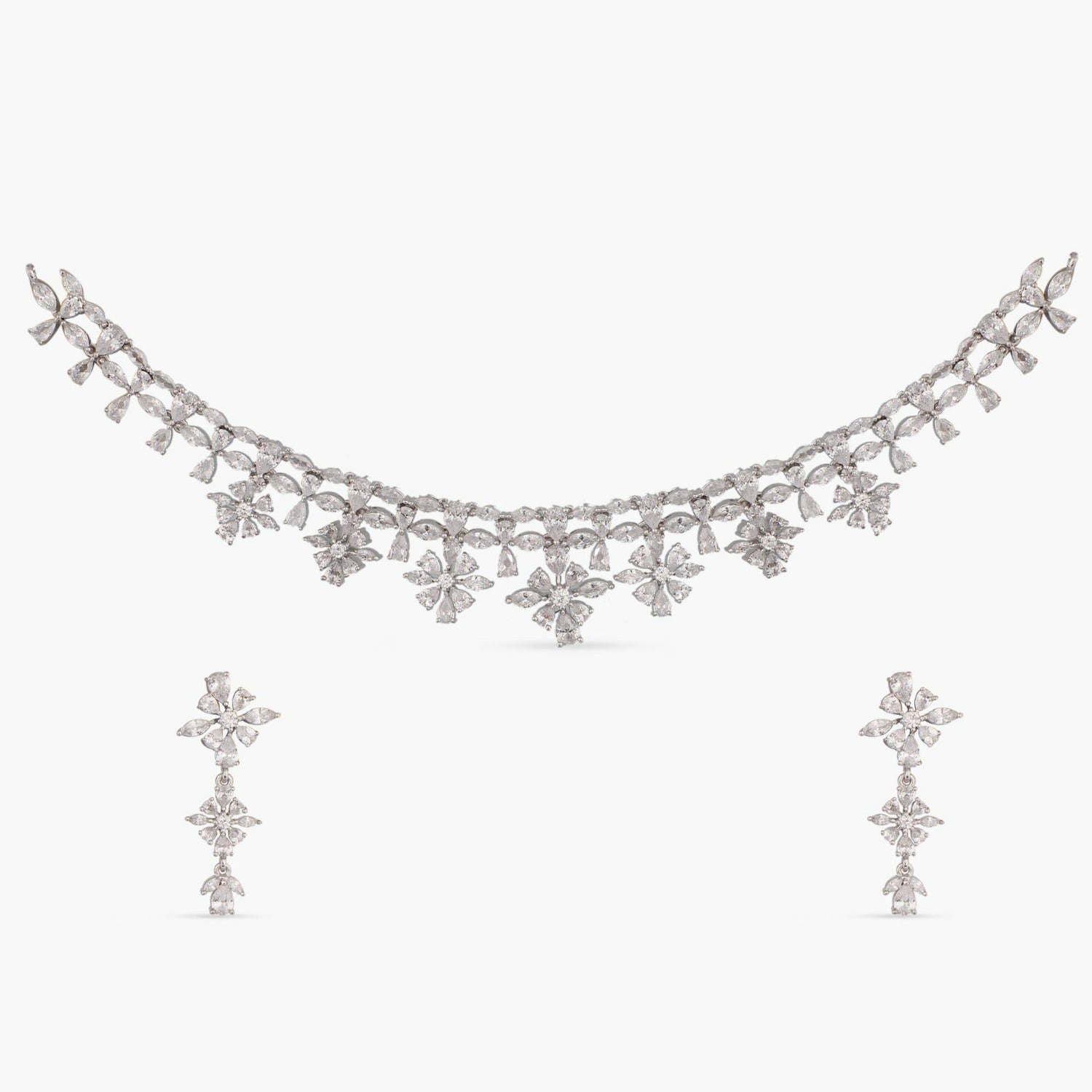 Lilith Nakshatra CZ Necklace Set