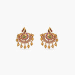 Aditri Floral elephant Antique Necklace Set