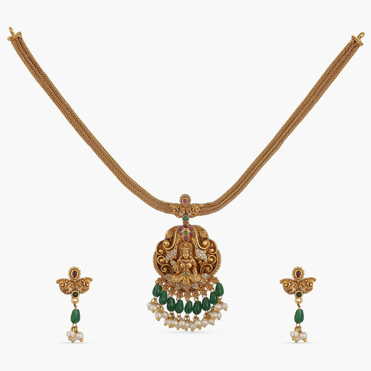 Yasmin Antique Necklace Set
