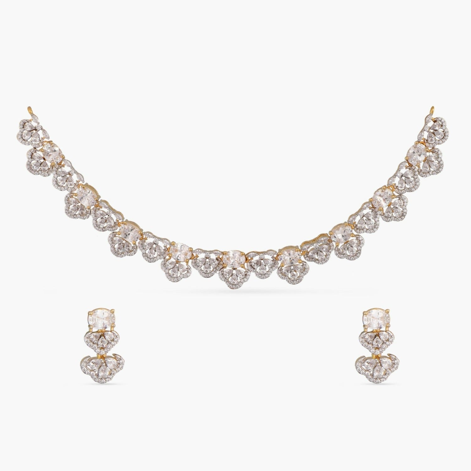 Kaveh Nakshatra CZ Necklace Set