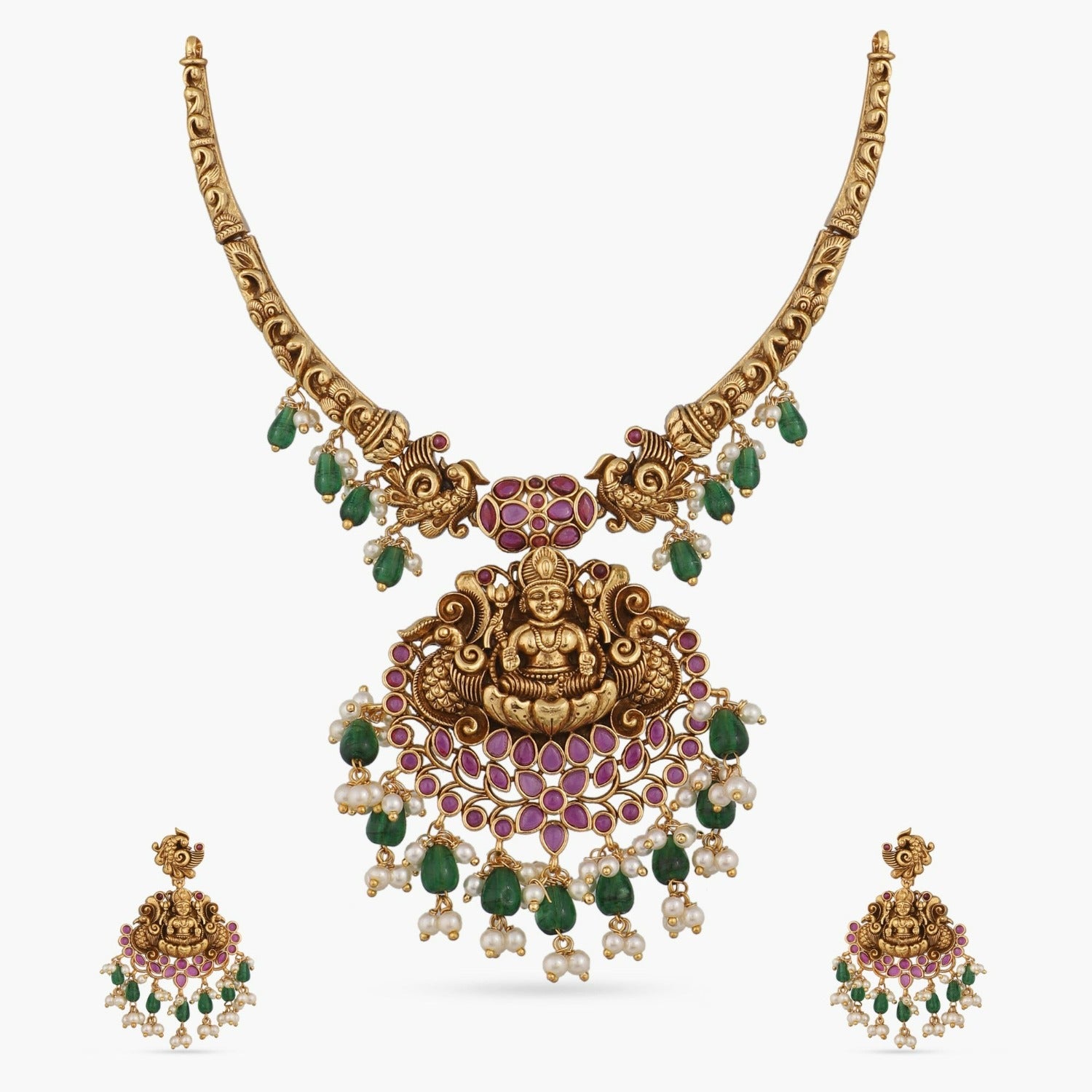 Anandi Antique Necklace Set