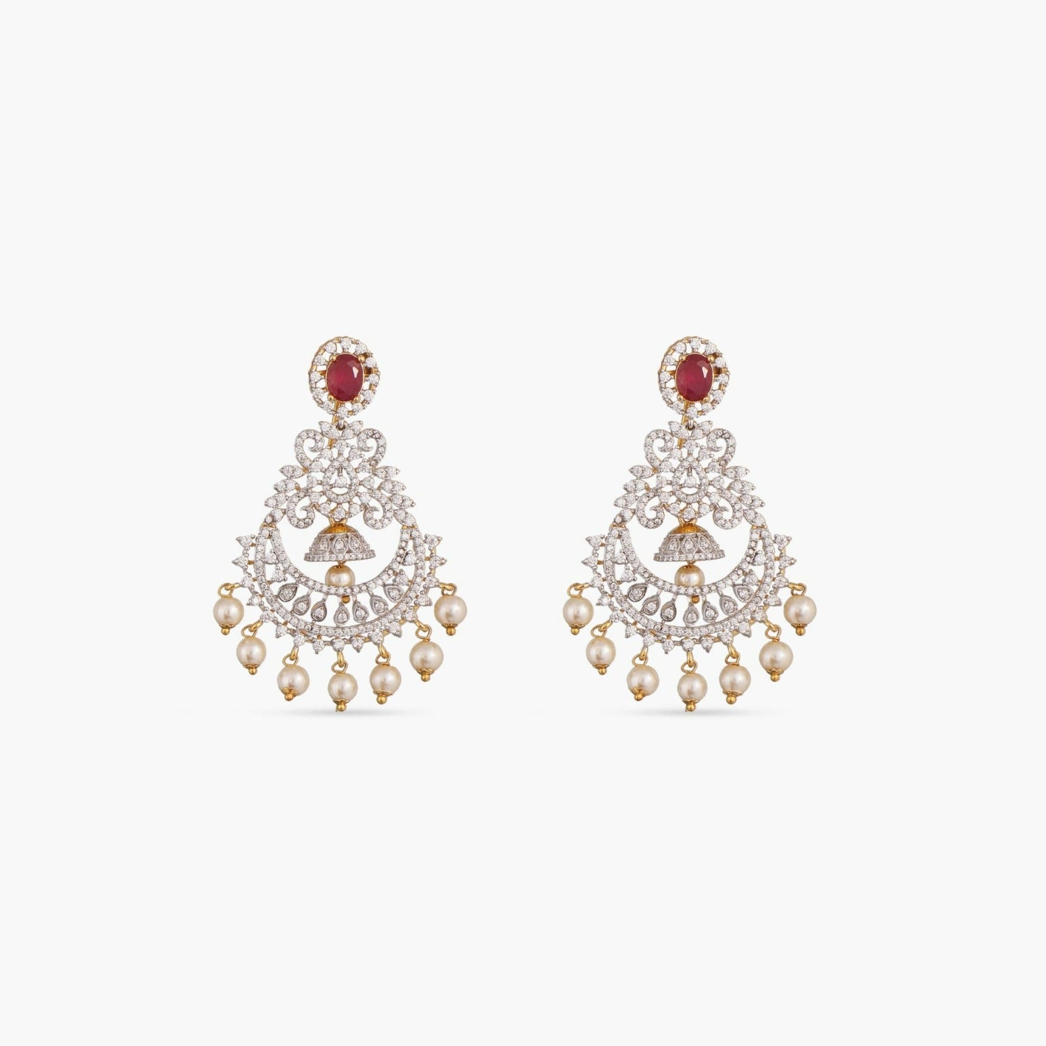 Anju Nakshatra CZ Statement Necklace Set