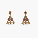 Anila Floral Kempu Choker Set