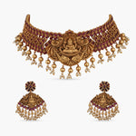 Rahini Antique Nakshi Choker Set