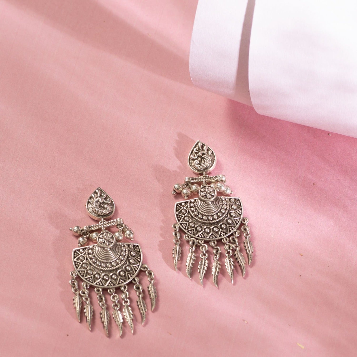 Lokaer 18K Gold Plated Dream Catcher Earrings Jewelry For Women Girls  Stainless Steel Leaves Dangle Earrings серьга E22211