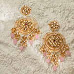 Bhavana Grand Kundan Chandbali Earrings