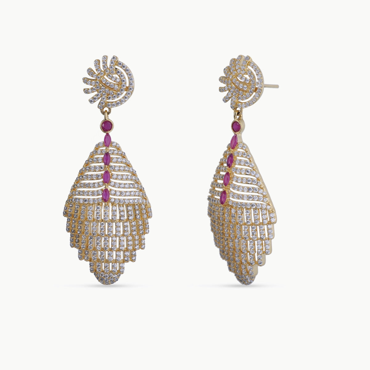 Dipra Nakshatra CZ Earrings