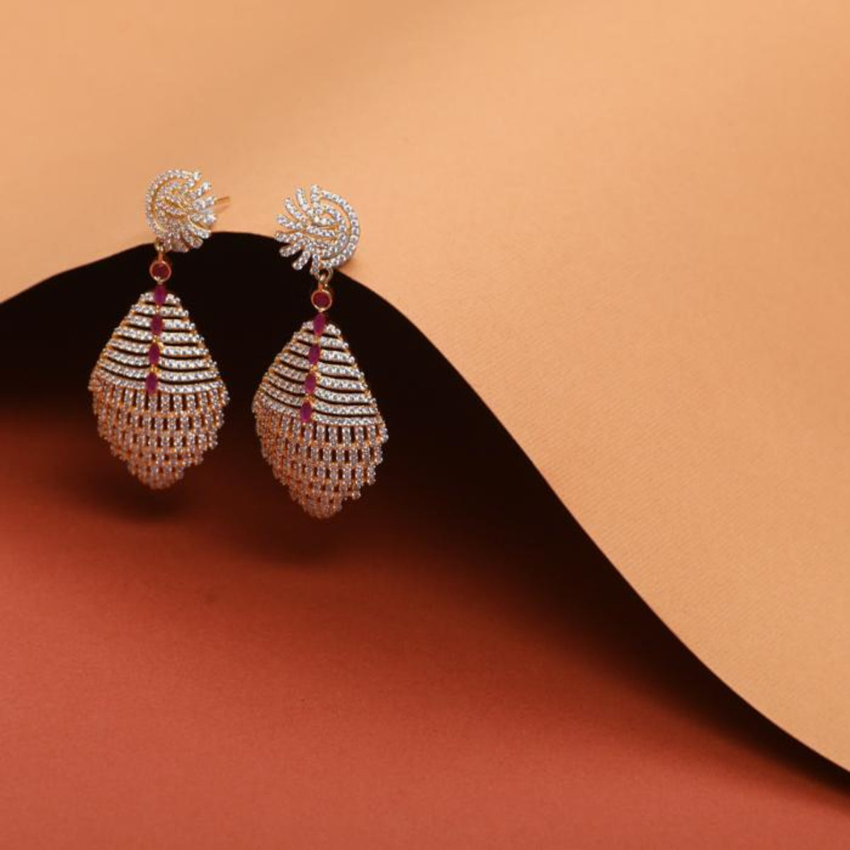 Dipra Nakshatra CZ Earrings