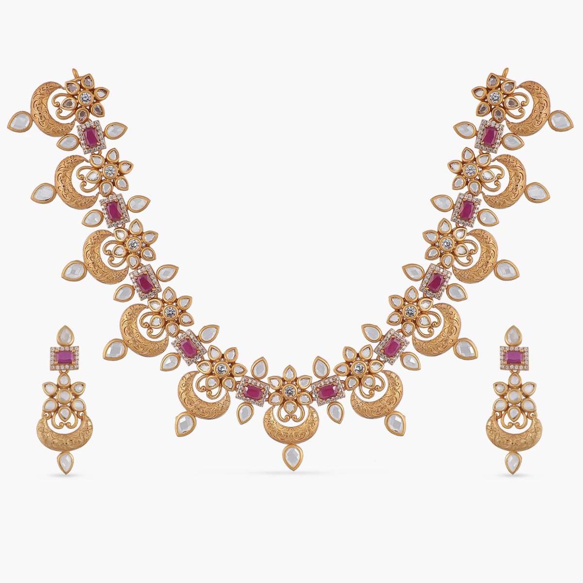 Maira Antique Necklace Set