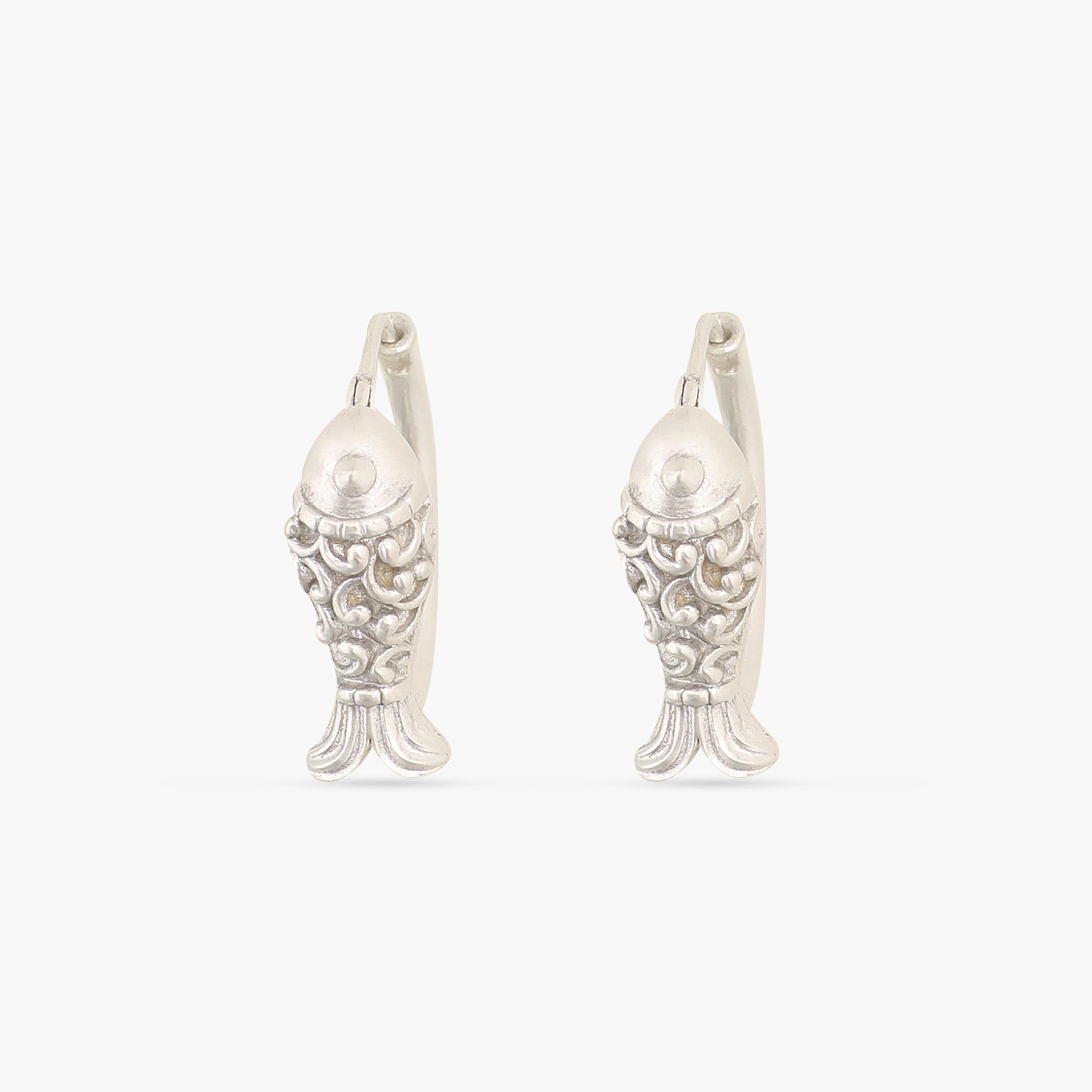 Wire Fish Earrings - Best of Everything | Online Shopping