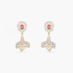 Laura Nakshatra CZ Jhumka Earrings