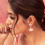 Laura Nakshatra CZ Jhumka Earrings