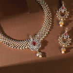 Evelyn Nakshatra CZ Necklace Set