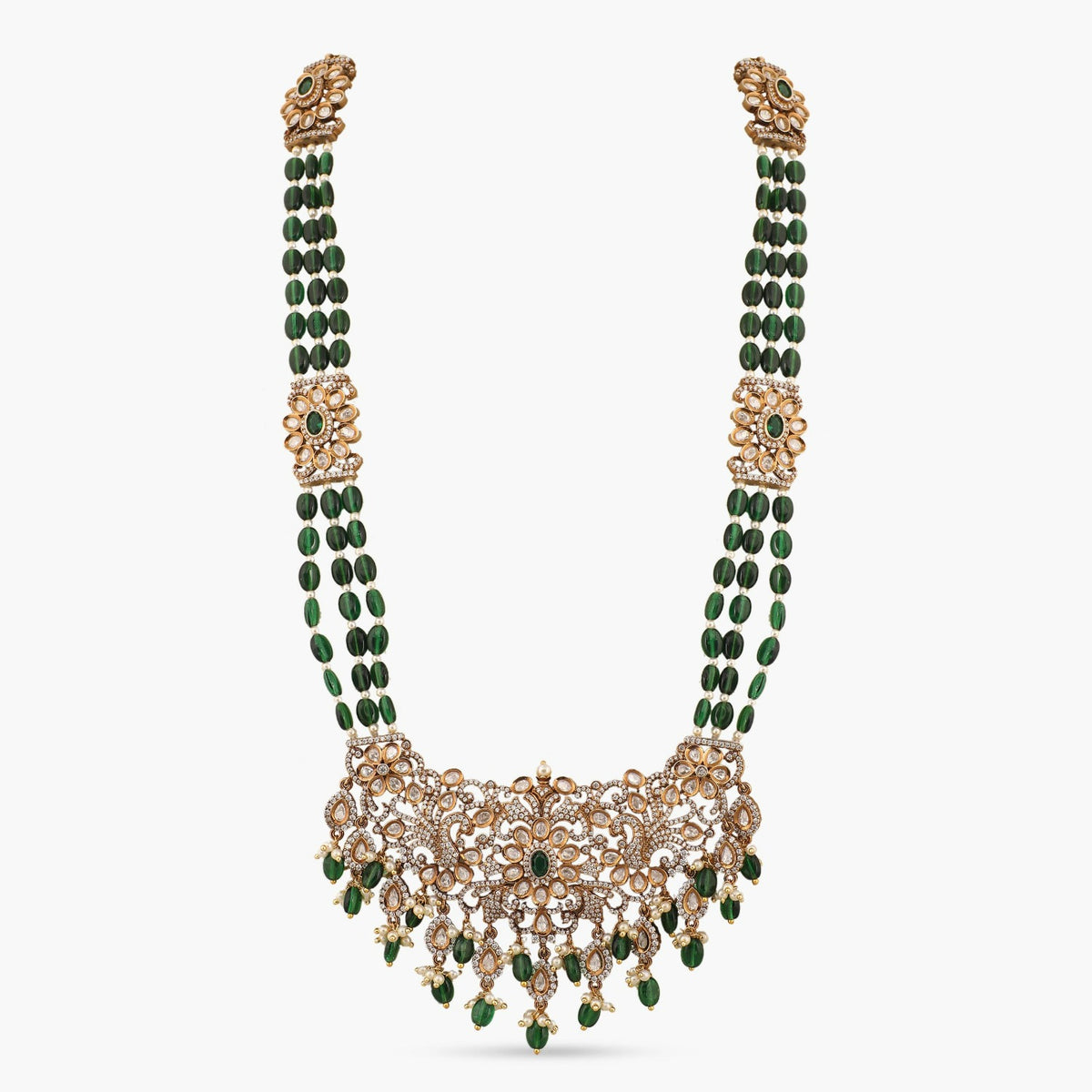 Luella Tassel Nakshatra CZ Necklace