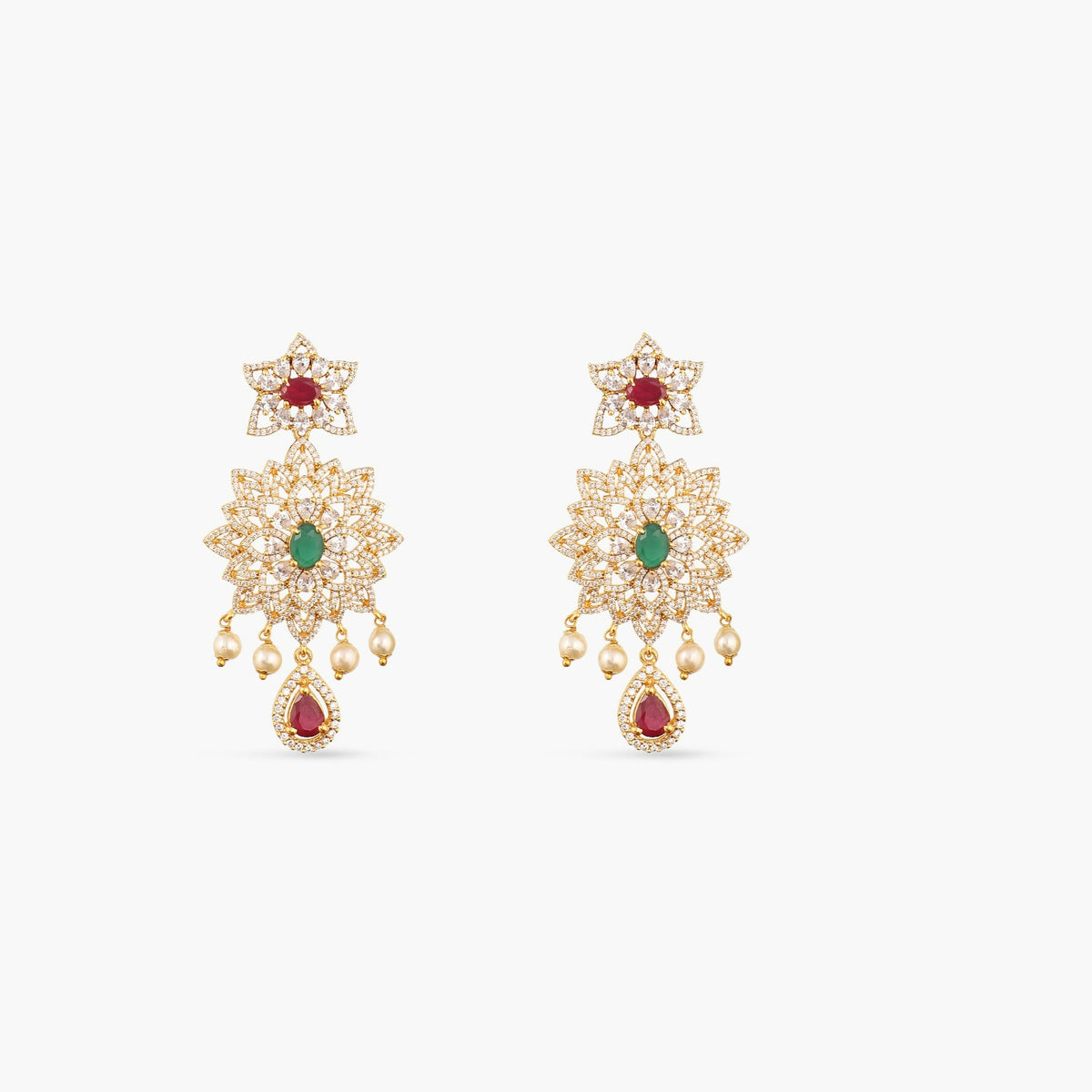 Jessa Nakshatra CZ Grand Choker Set