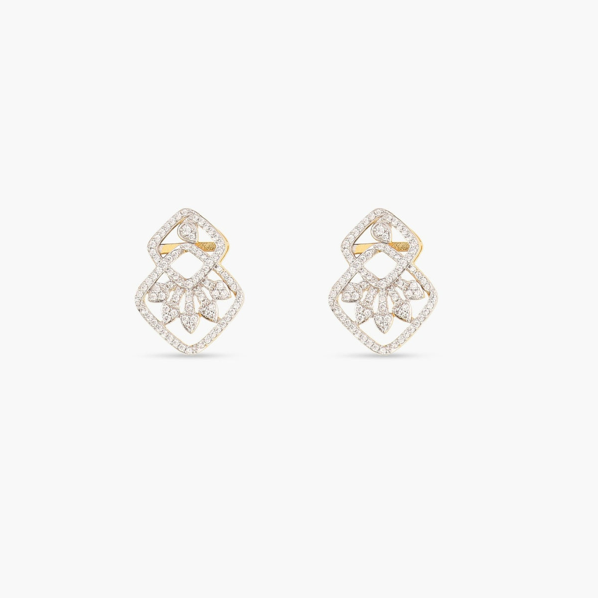 Ilara Nakshatra CZ Stud Earrings
