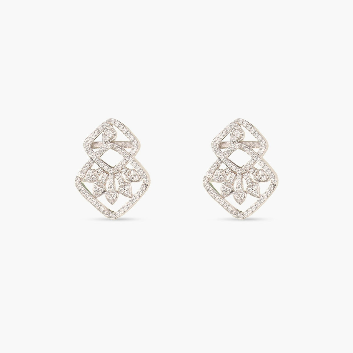 Ilara Nakshatra CZ Stud Earrings