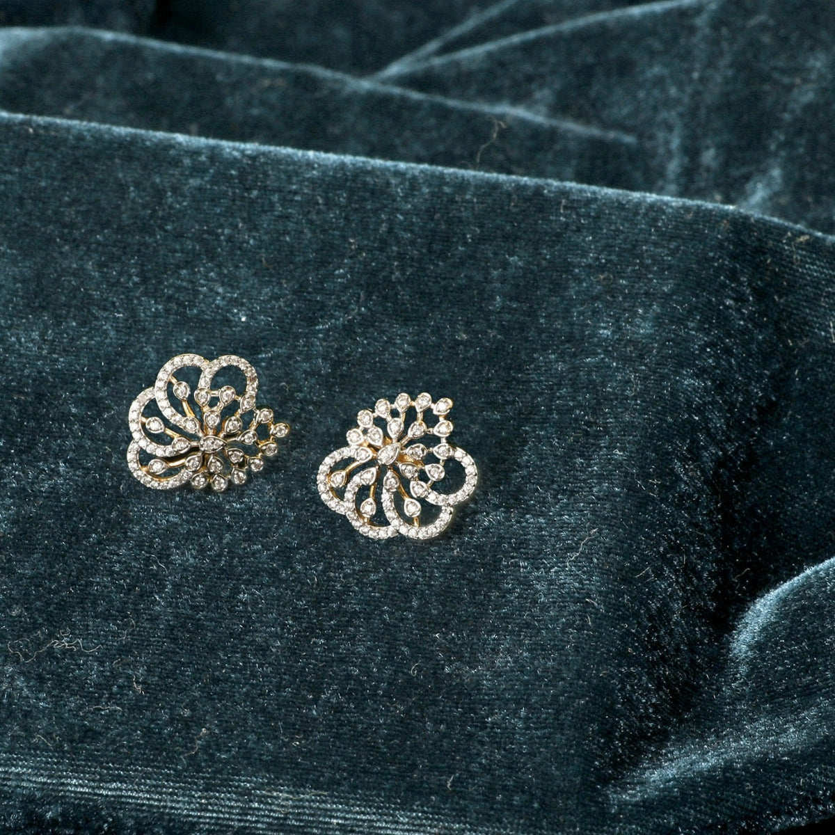 Willa Nakshatra CZ Stud Earrings