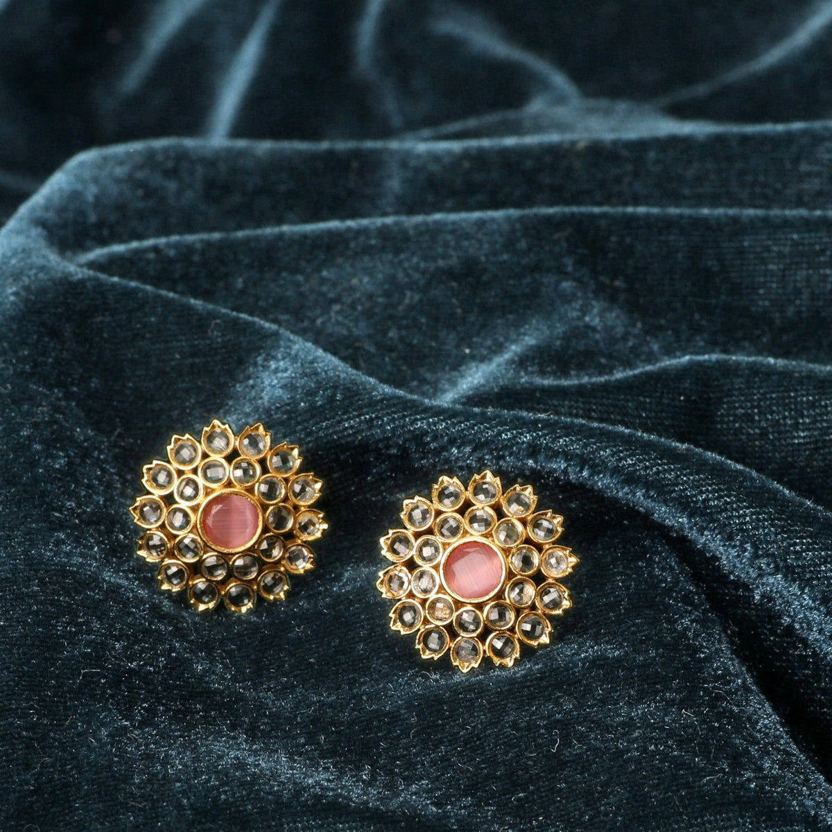 Shane Nakshatra CZ Stud Earrings