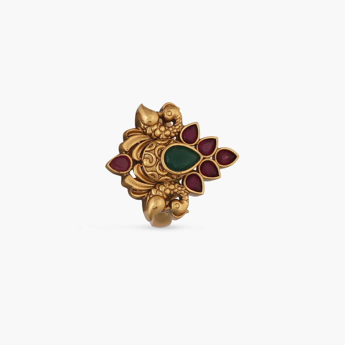 Classic Peacock Antique Ring