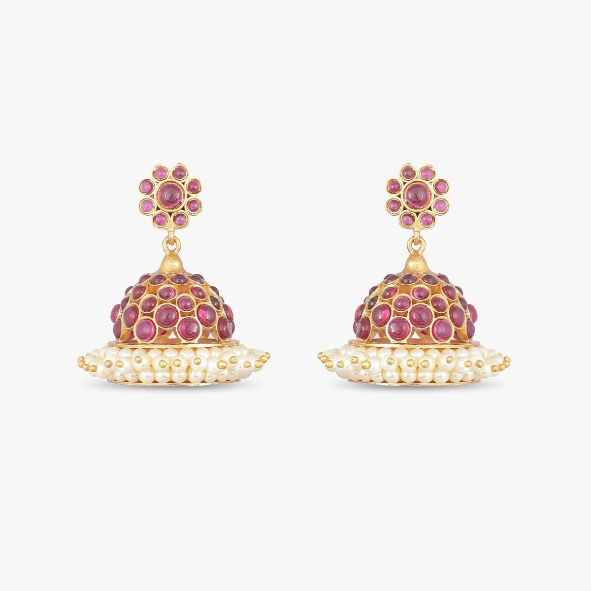 Gitika Antique Jhumka Earrings