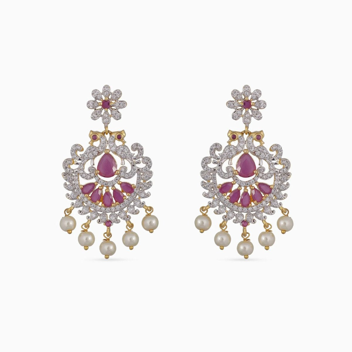 Aariya Nakshatra CZ Earrings by Tarinika