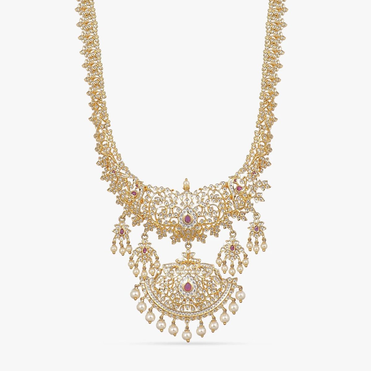 Nandini Nakshatra CZ Long Necklace