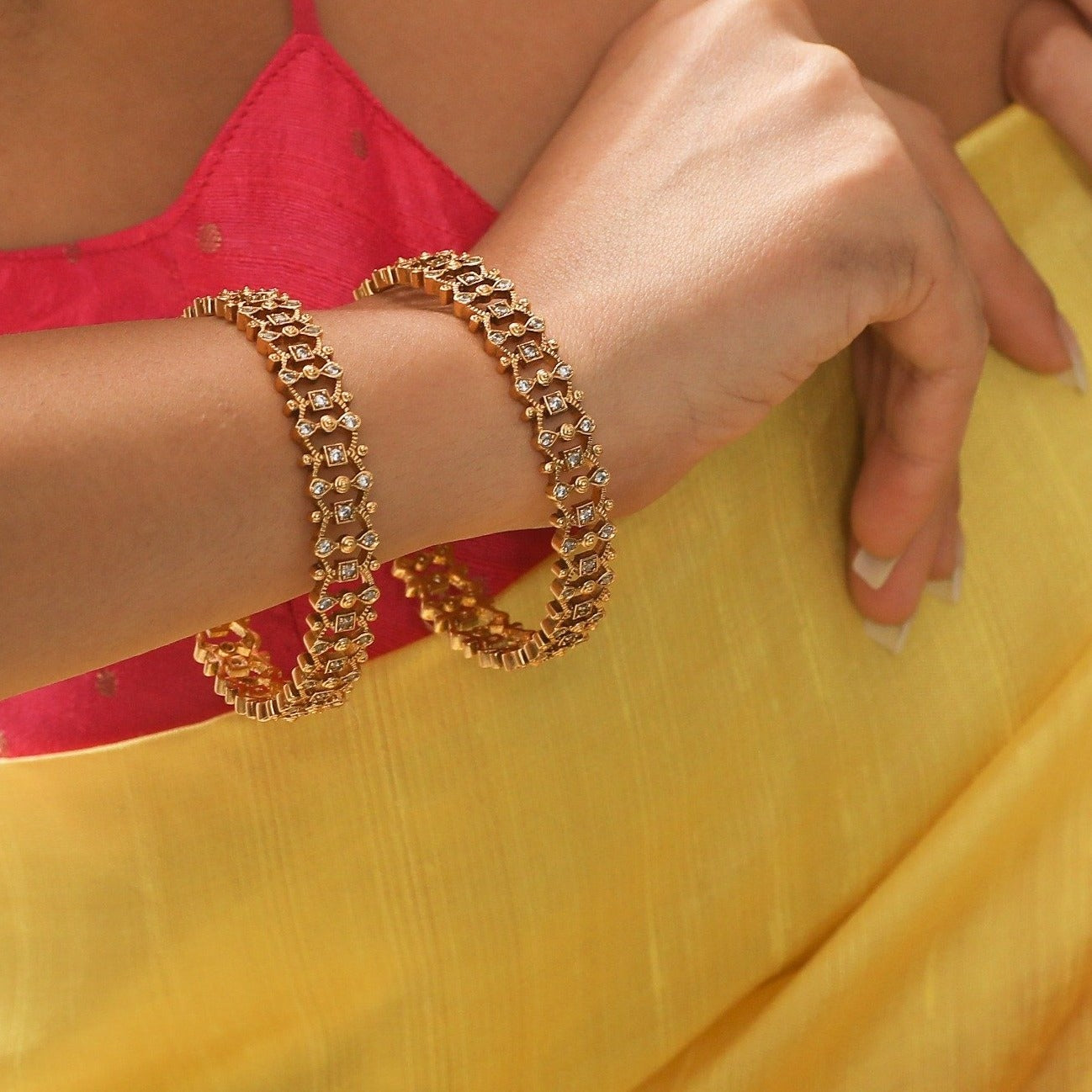 Labanya Antique Bangles 