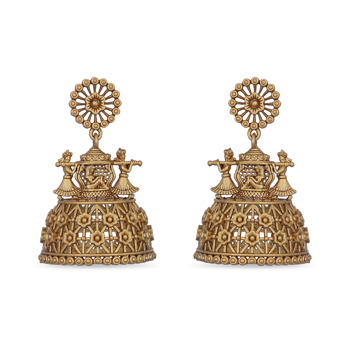 Vibhati Antique Earrings